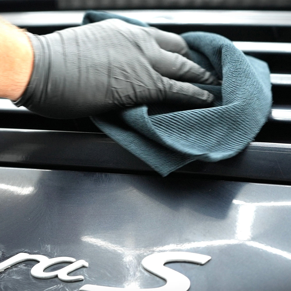 enact+ 360 gsm microfibre cloths cleaning car interior