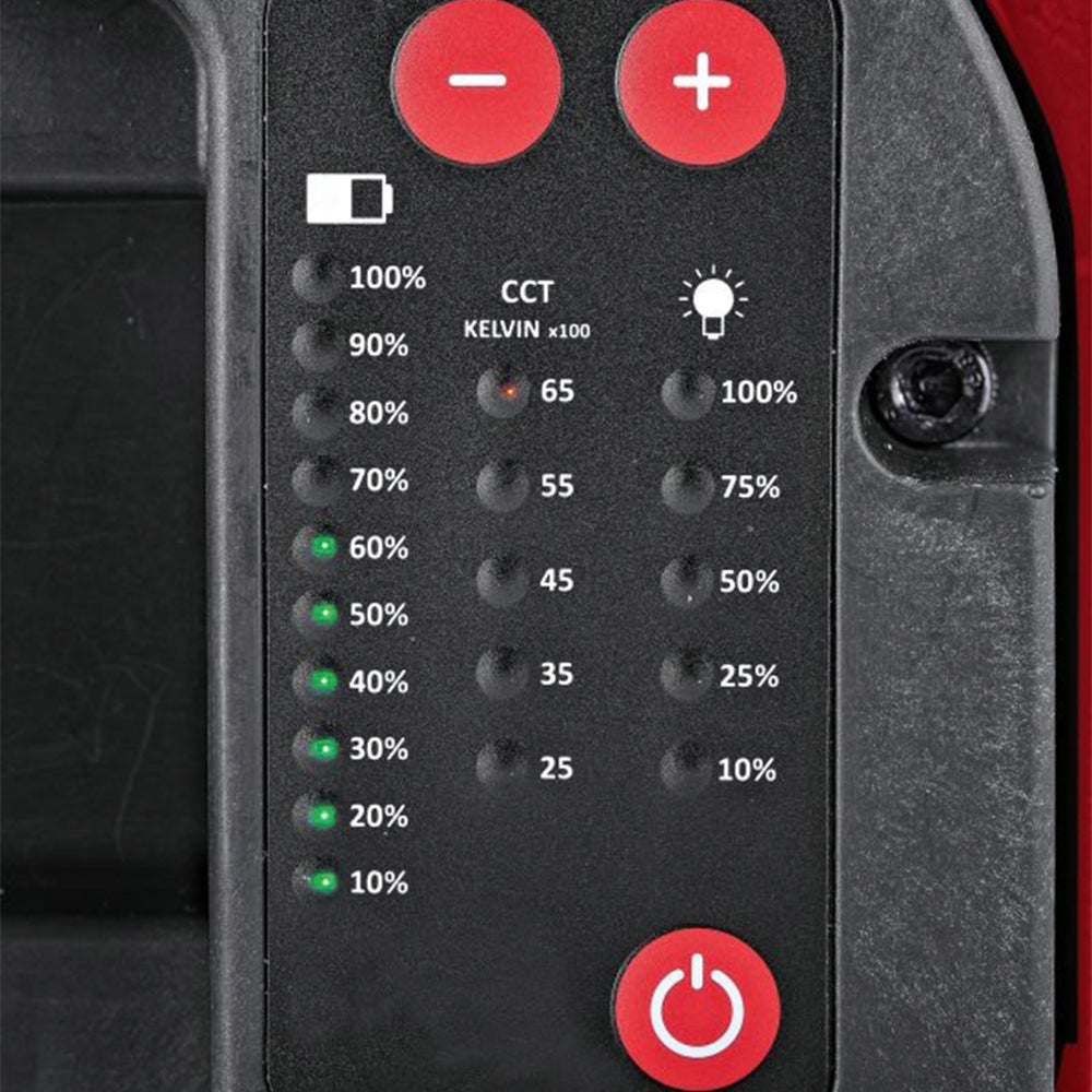 flex dwl 2500 10.8/18 v cordless detailing light close up control panels