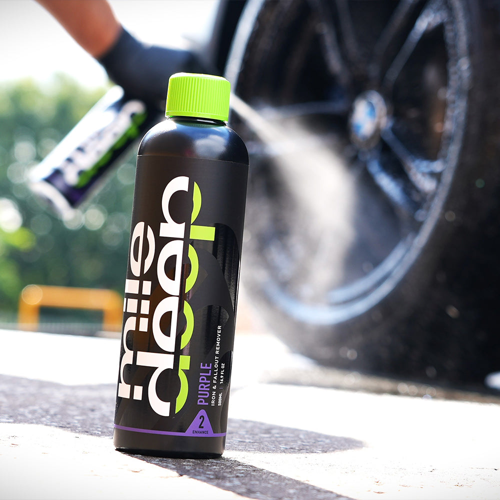 purple iron & fallout remover for cars