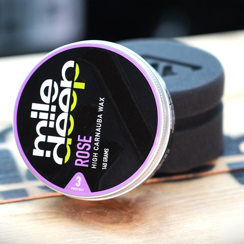 rose high carnauba car wax