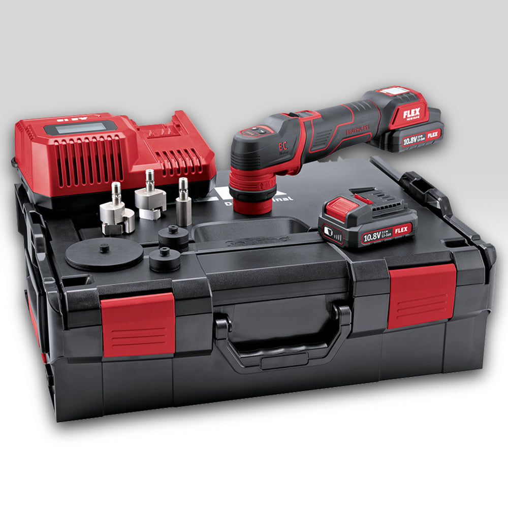 flex pxe 80 10.8-ec/2.5 set cordless machine polisher