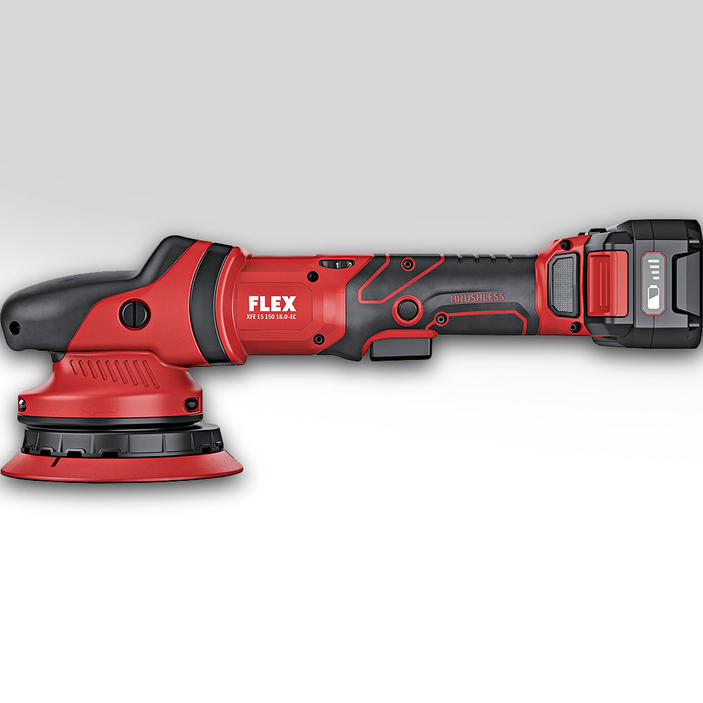 flex xfe 15 150 18.0-ec/5.0 set bs cordless da machine polisher car