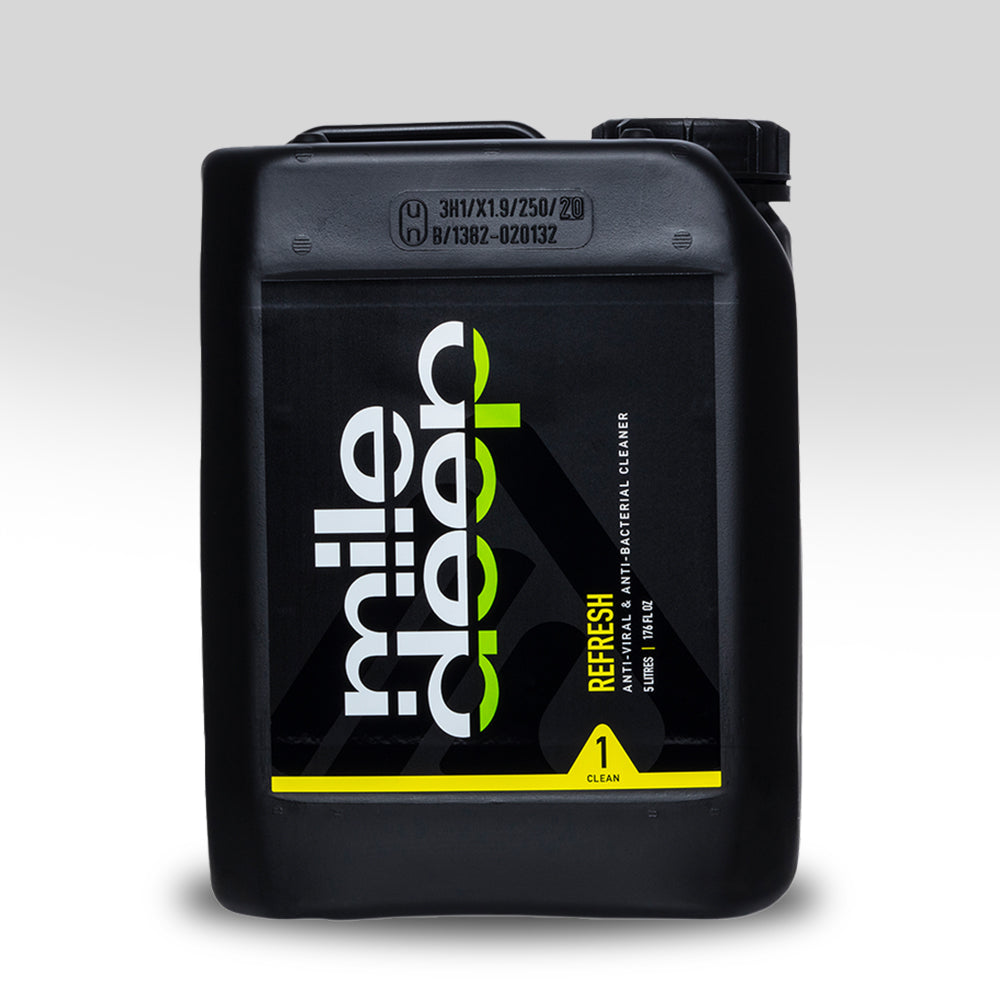 refresh anti-viral and anti-bacterial car cleaner brush cleaning 5 litres